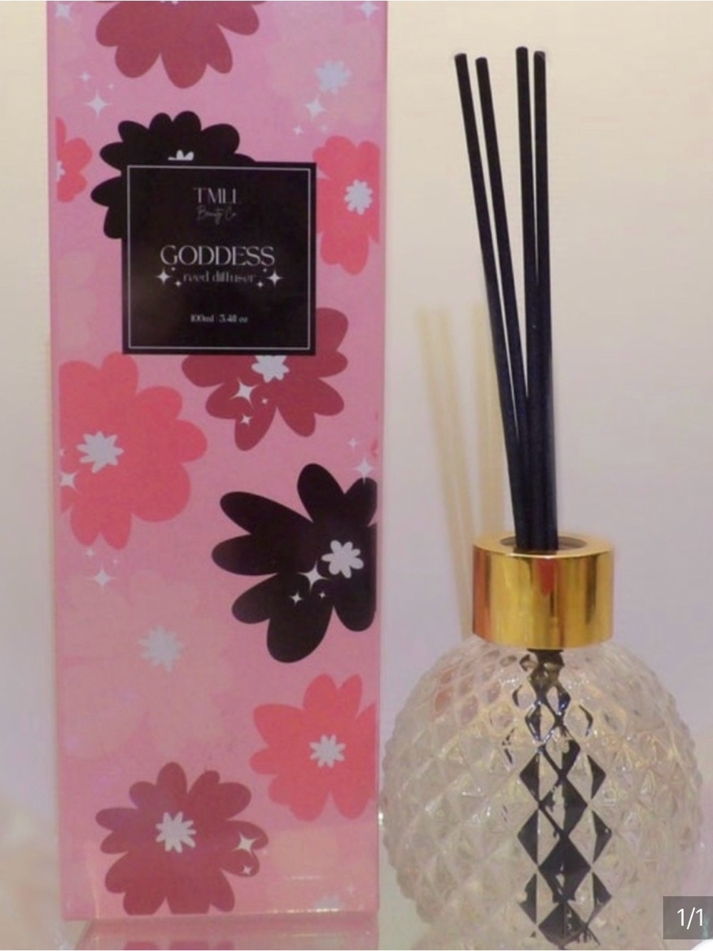 TMLL Goddess Reed Diffuser - Pink Floral